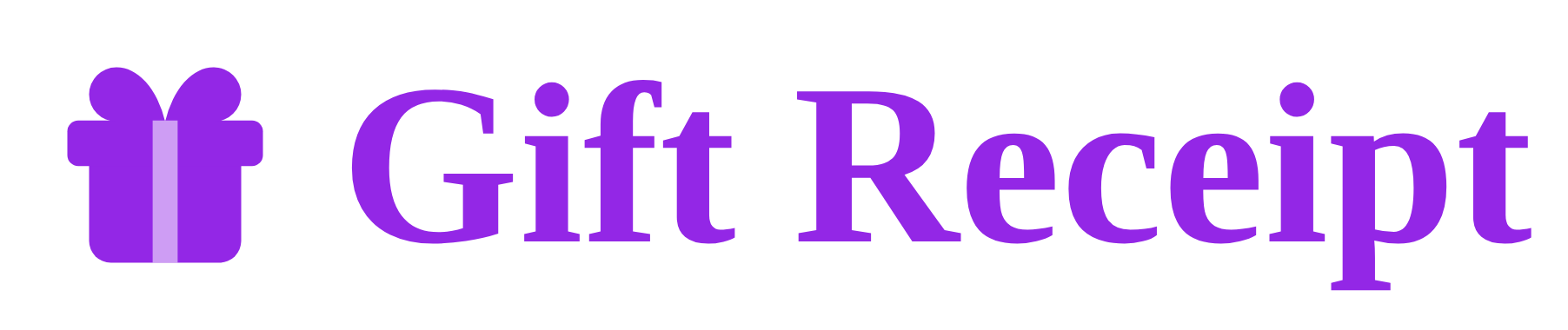 Gift Receipt